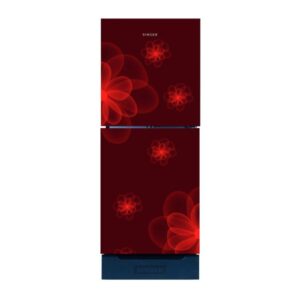 SINGER Top Mount Refrigerator-157Ltr-Red